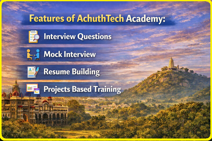 Features of AchuthTech Academy